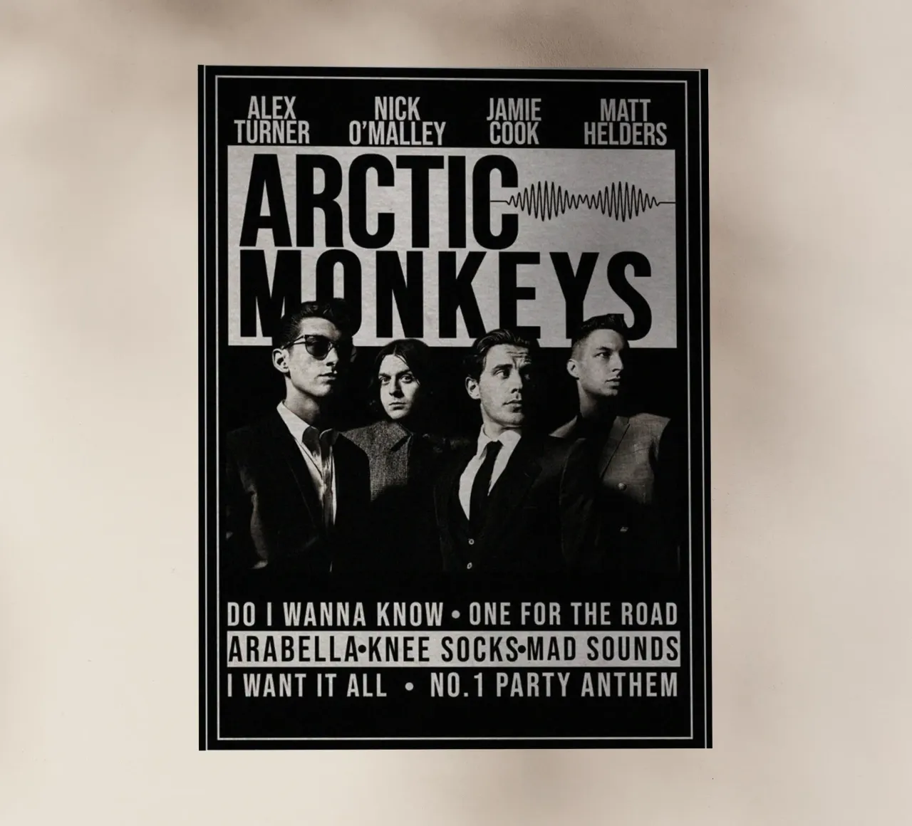 Schaduwen op de dansvloer backlit folie van piareto