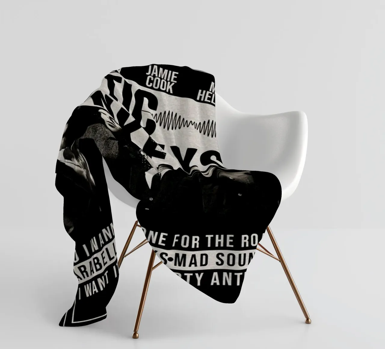 Schaduwen op de dansvloer fleecedeken van piareto