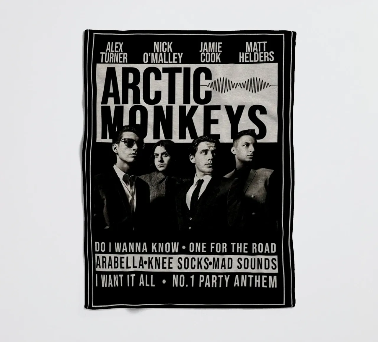 Schaduwen op de dansvloer fleecedeken van piareto