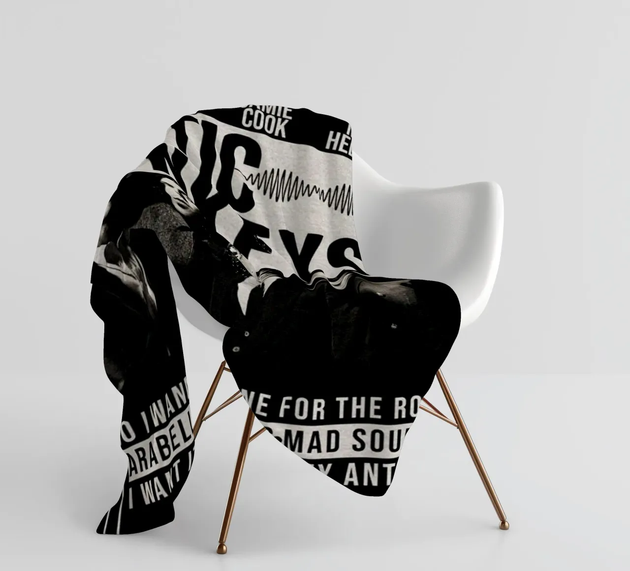 Schaduwen op de dansvloer fleecedeken van piareto