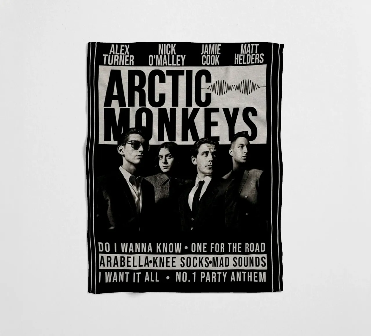 Schaduwen op de dansvloer fleecedeken van piareto