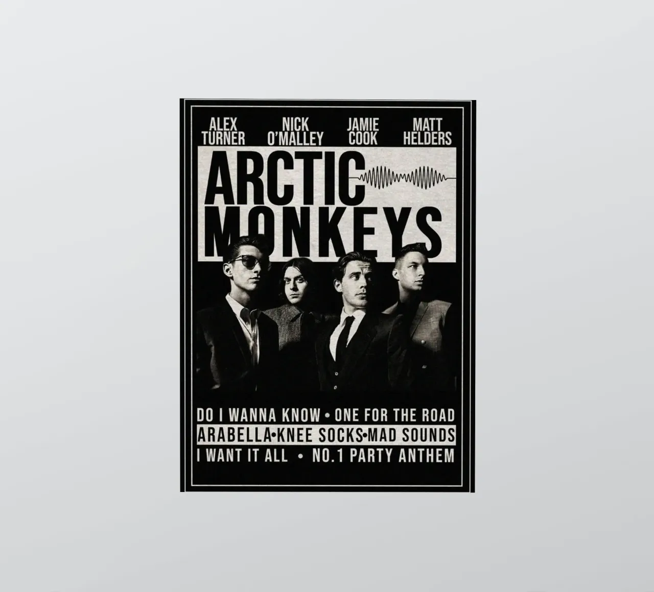 Schaduwen op de dansvloer sticker van piareto