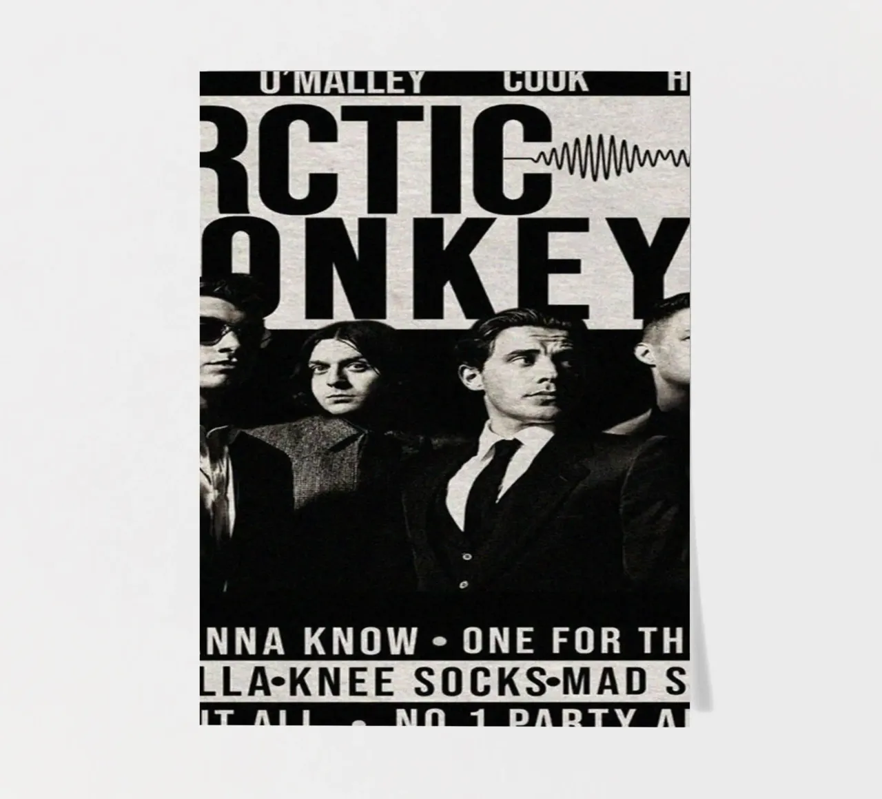 Schaduwen op de dansvloer stickervel van piareto