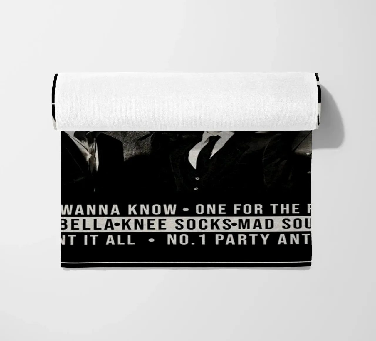 Schaduwen op de dansvloer strandhanddoek van piareto