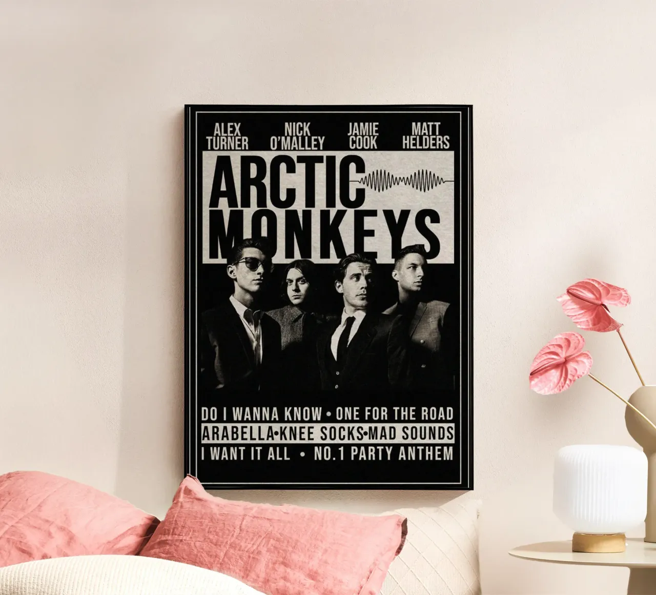 Schaduwen op de dansvloer acryl van piareto