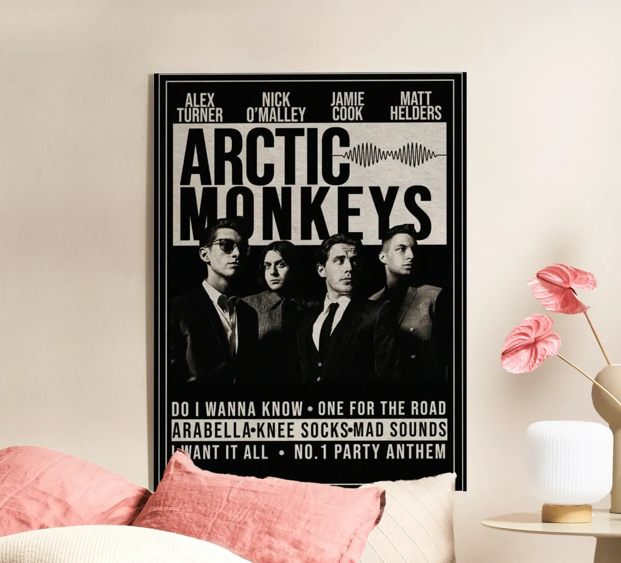 Schaduwen op de dansvloer acryl van piareto