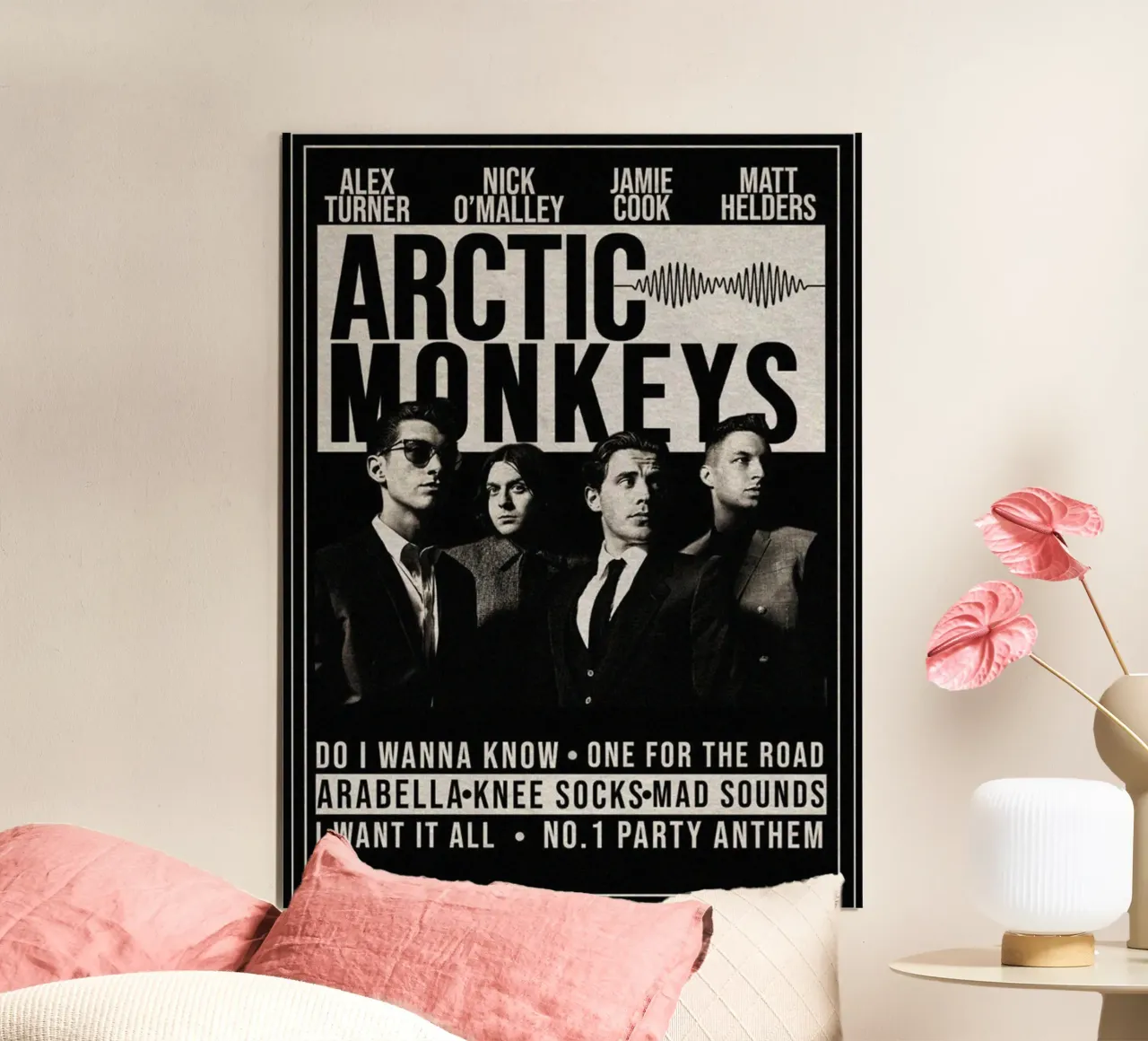 Schaduwen op de dansvloer poster van piareto