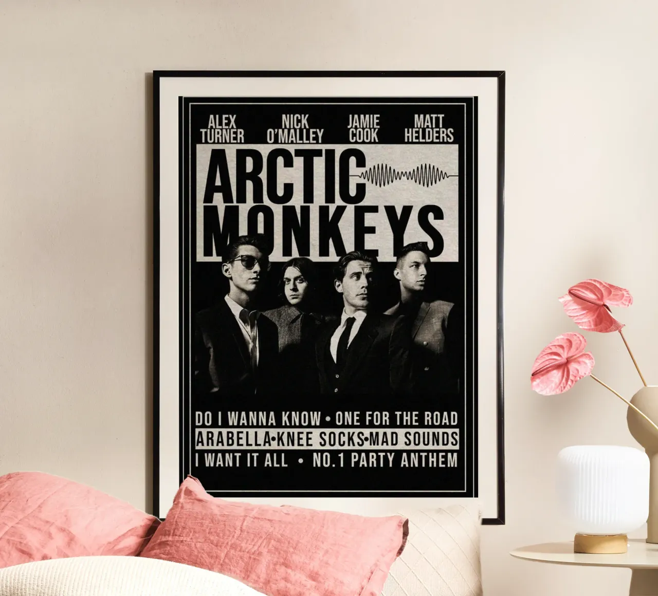 Schaduwen op de dansvloer poster van piareto