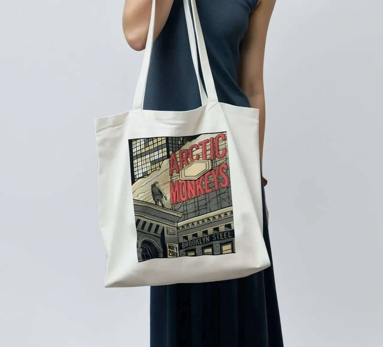 Sigarette d'argento sotto la pioggia borsa in juta da piareto