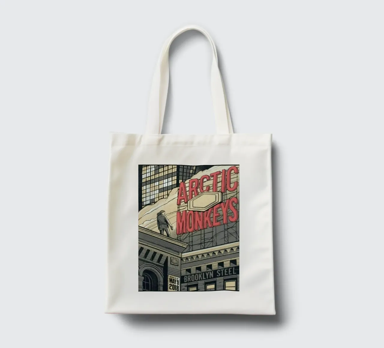 Sigarette d'argento sotto la pioggia borsa in juta da piareto