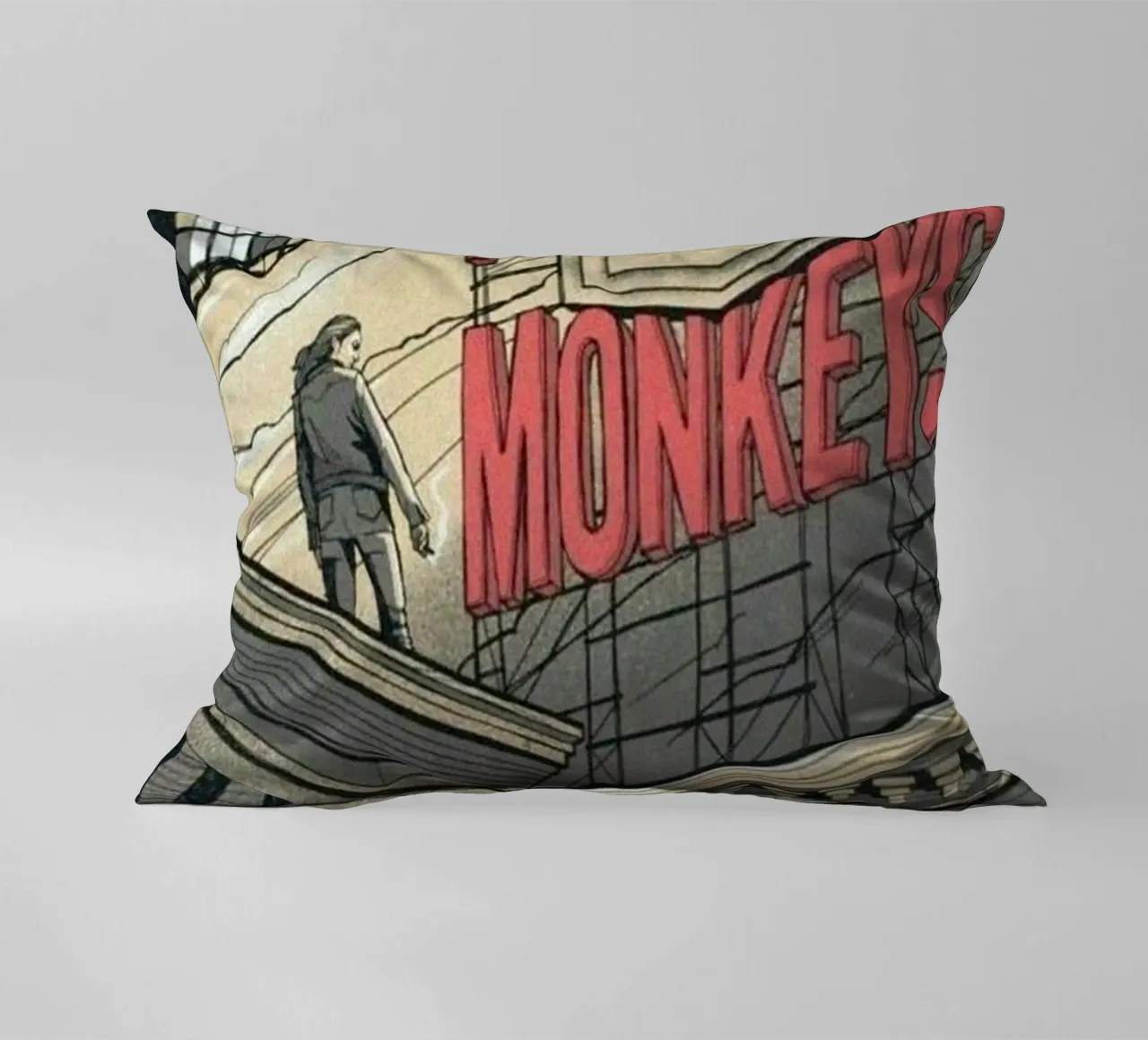 Sigarette d'argento sotto la pioggia cuscino da piareto