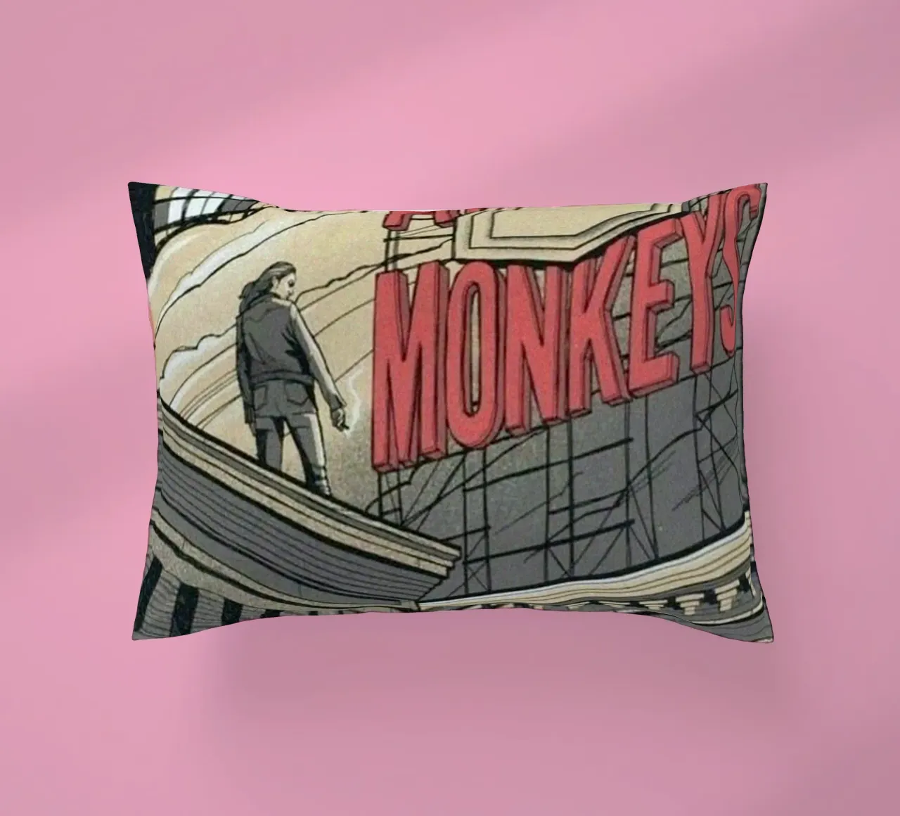 Sigarette d'argento sotto la pioggia cuscino da piareto