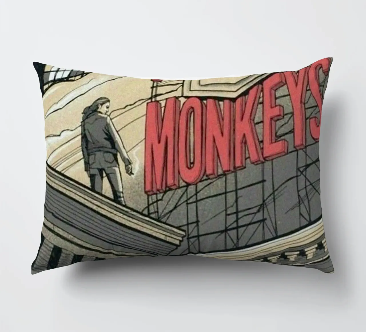 Sigarette d'argento sotto la pioggia cuscino da piareto