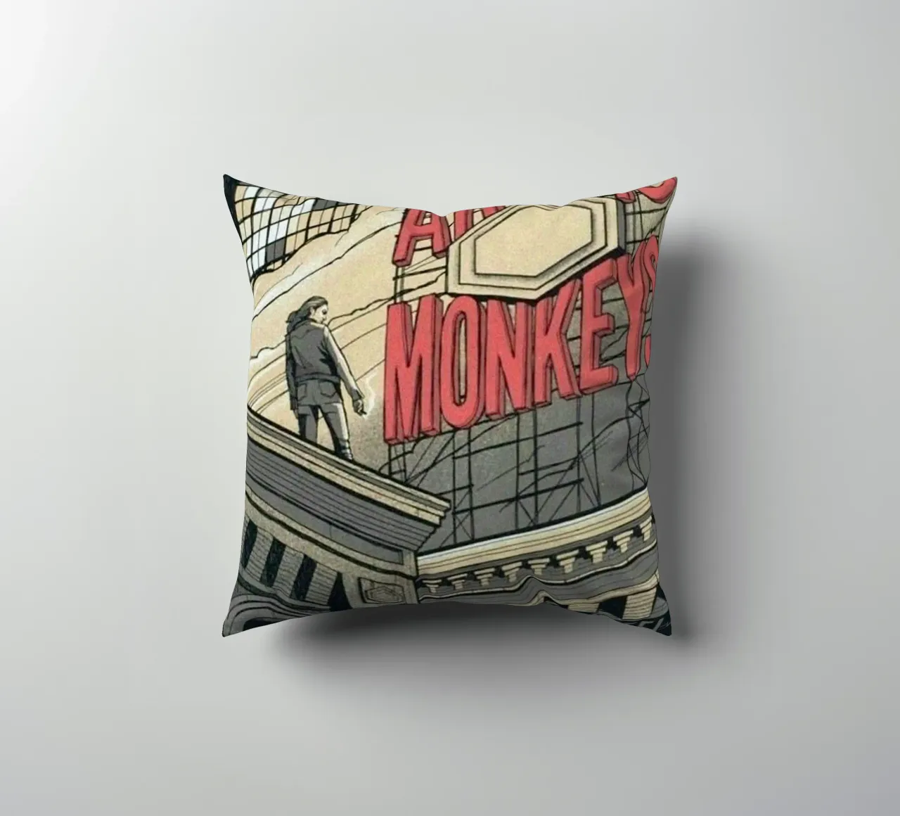 Sigarette d'argento sotto la pioggia cuscino da piareto