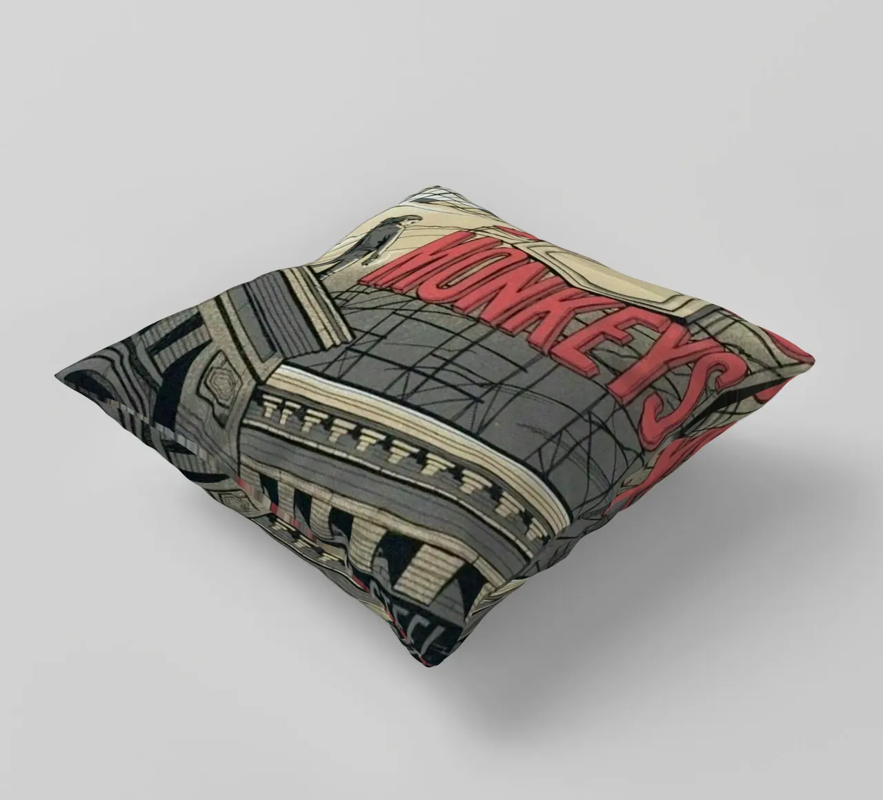 Sigarette d'argento sotto la pioggia cuscino da piareto