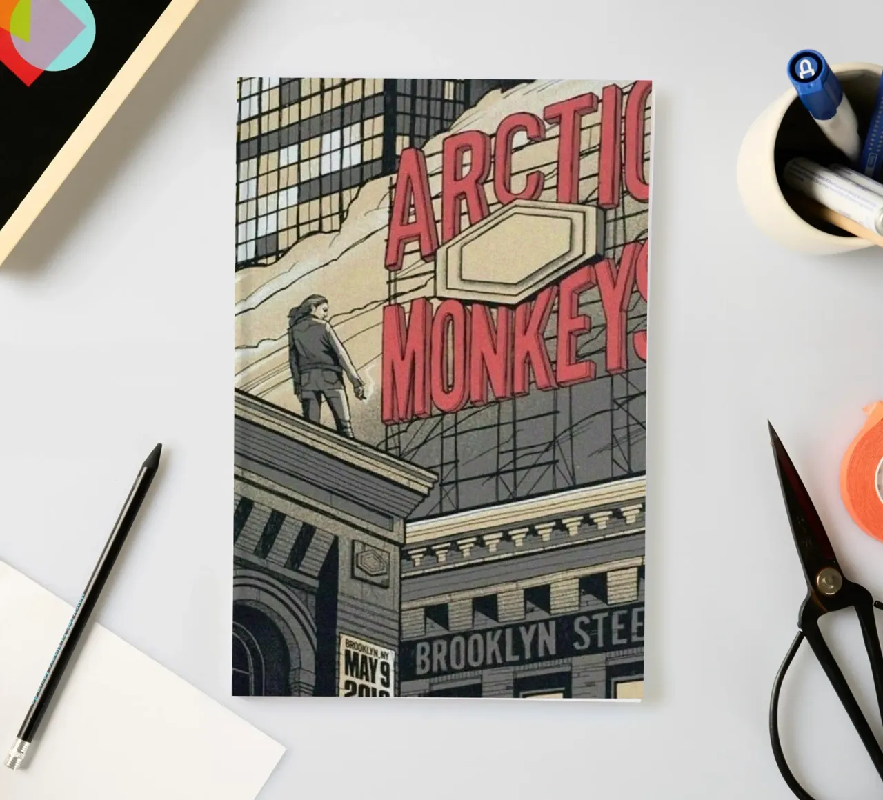 Sigarette d'argento sotto la pioggia diario da piareto