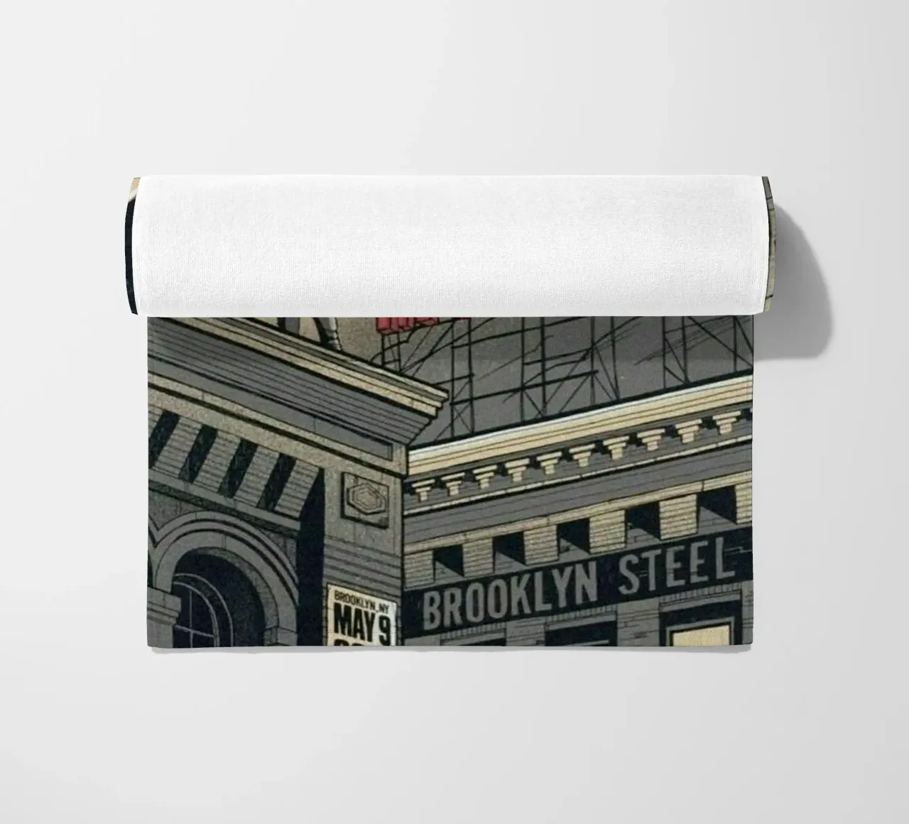 Sigarette d'argento sotto la pioggia telo mare da piareto