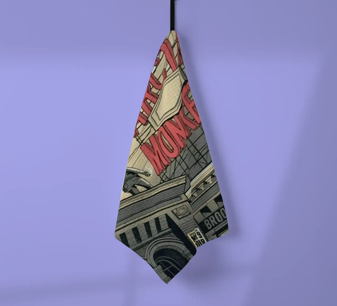 Sigarette d'argento sotto la pioggia canovaccio da cucina da piareto