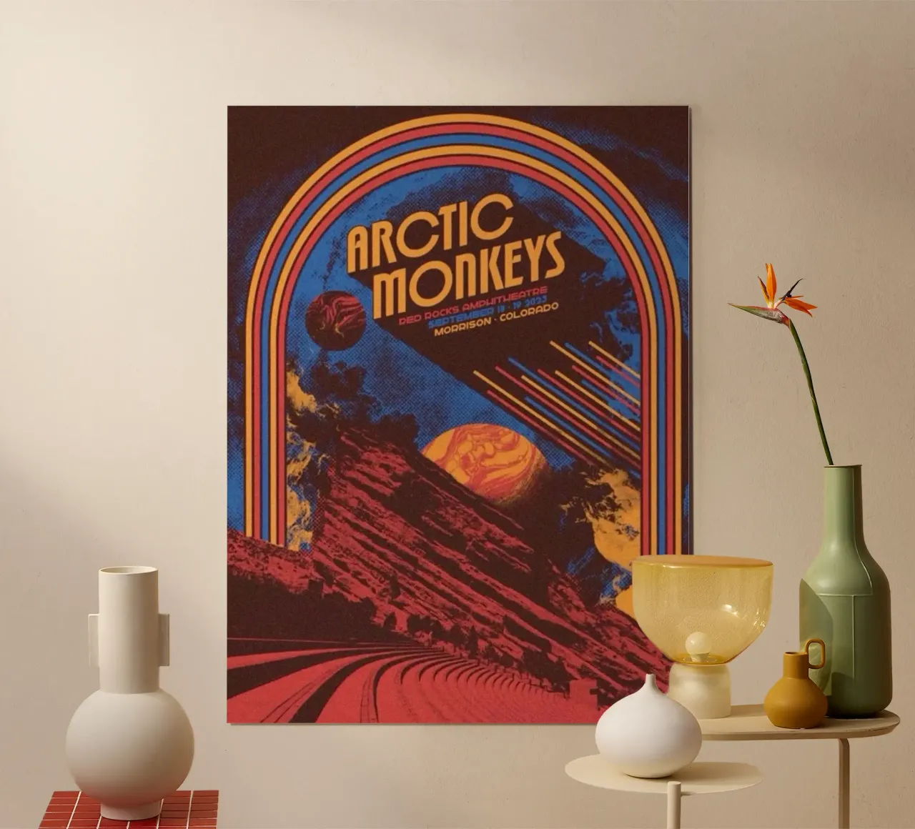 Lettere che non si è mai voluto inviare poster con telaio in legno da piareto