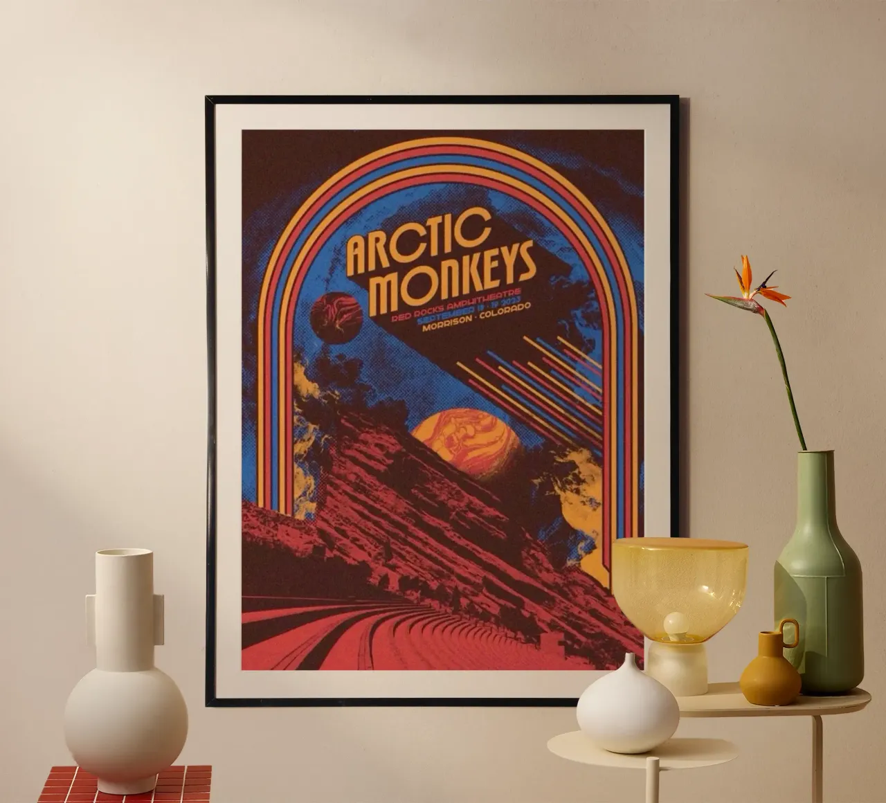Lettere che non si è mai voluto inviare poster con telaio in legno da piareto
