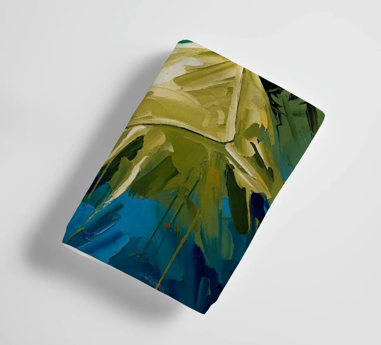 Ronaldinho abstract colorful art style towel by Lembayung art