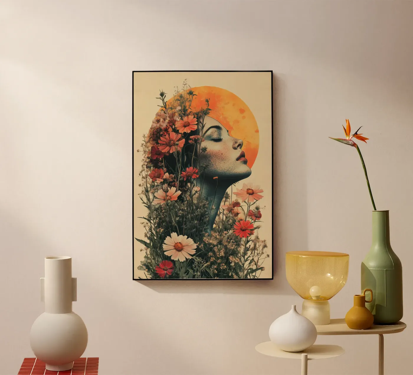 Moon Flower plexiglass da Tameo