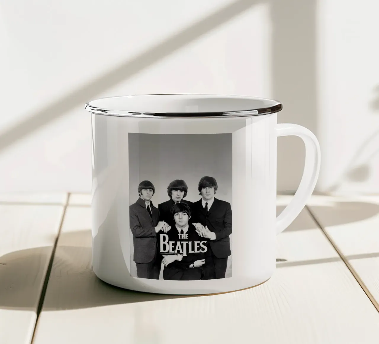 Black And White All Member tazza in smalto da HEvFun