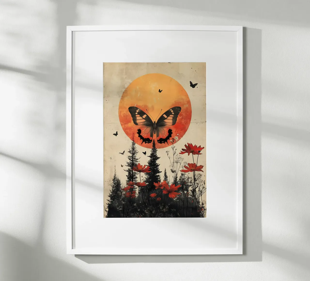 Luna a farfalla poster da Tameo