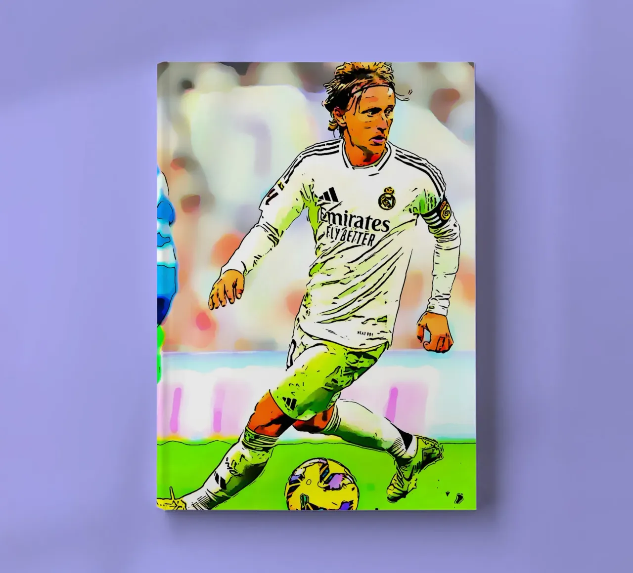 Luka Modrić Controls the Game for Real Madrid notebook by dark eagle