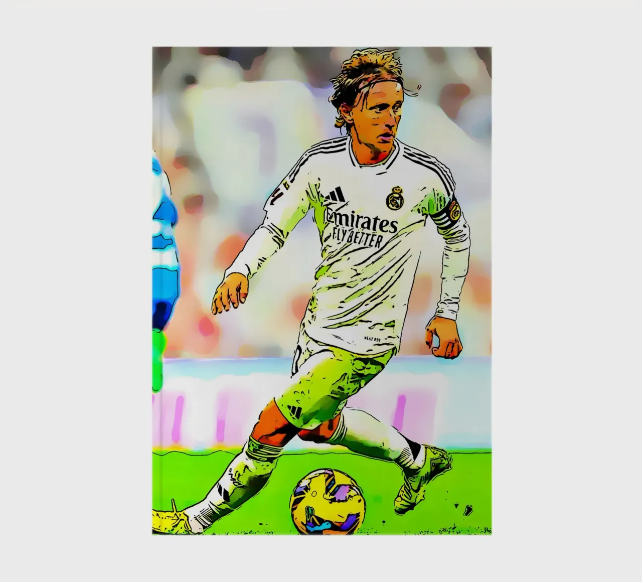 Luka Modrić Controls the Game for Real Madrid notebook by dark eagle