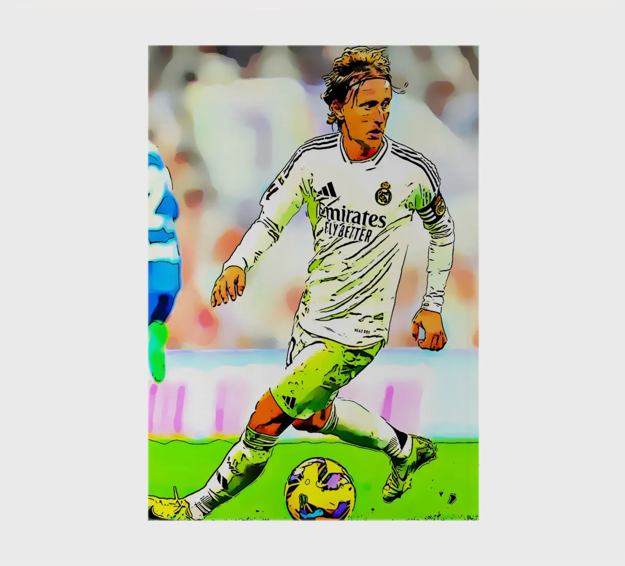 Luka Modrić Controls the Game for Real Madrid notebook by dark eagle