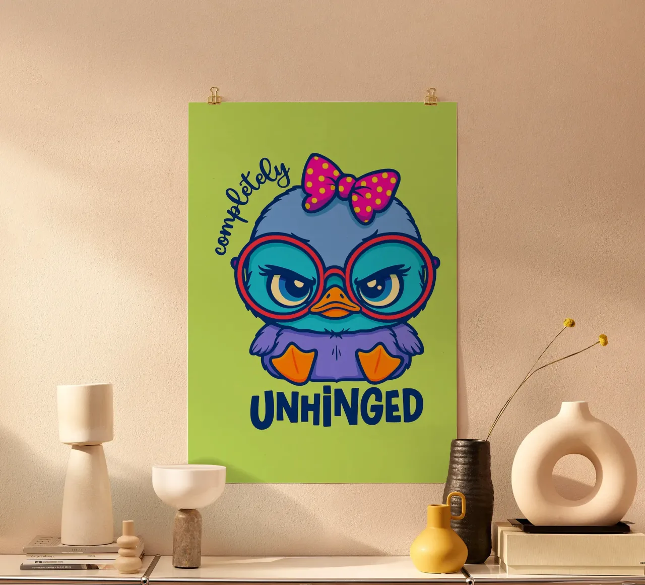 scardinare completamente poster con telaio in legno da paroongs