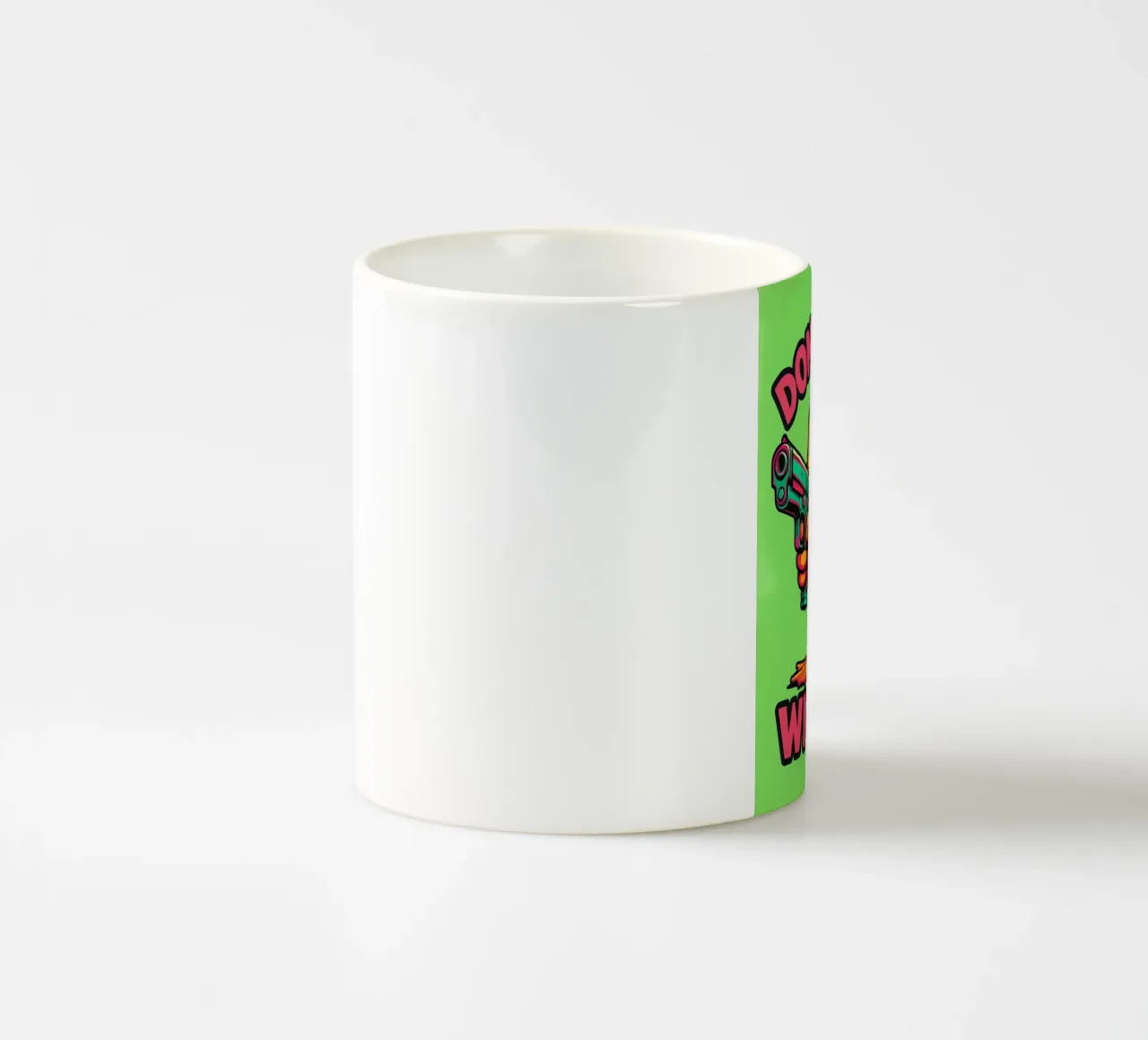 non fare l'anatra con me tazza in ceramica da paroongs