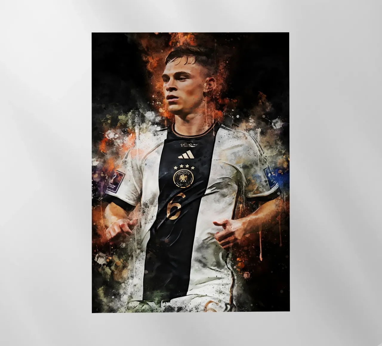 Joshua Kimmich pellicola backlit da MasterInkArt