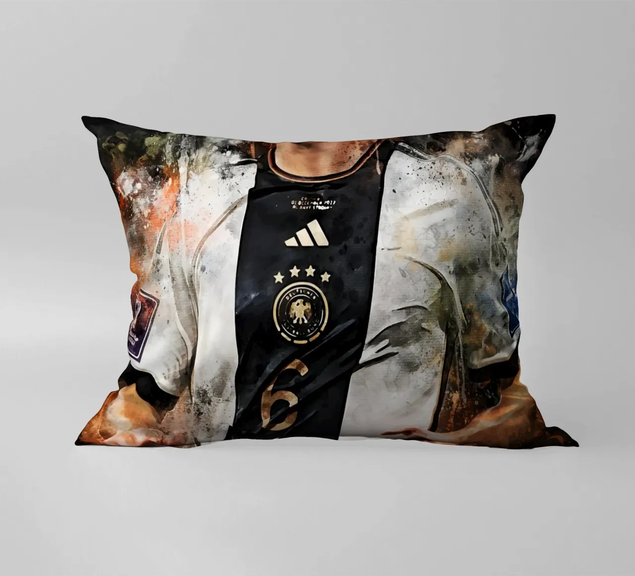 Joshua Kimmich cuscino da MasterInkArt