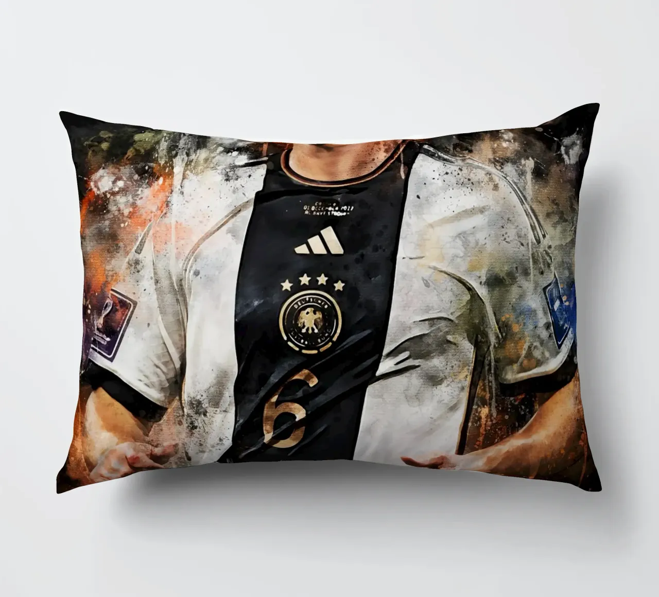 Joshua Kimmich cuscino da MasterInkArt