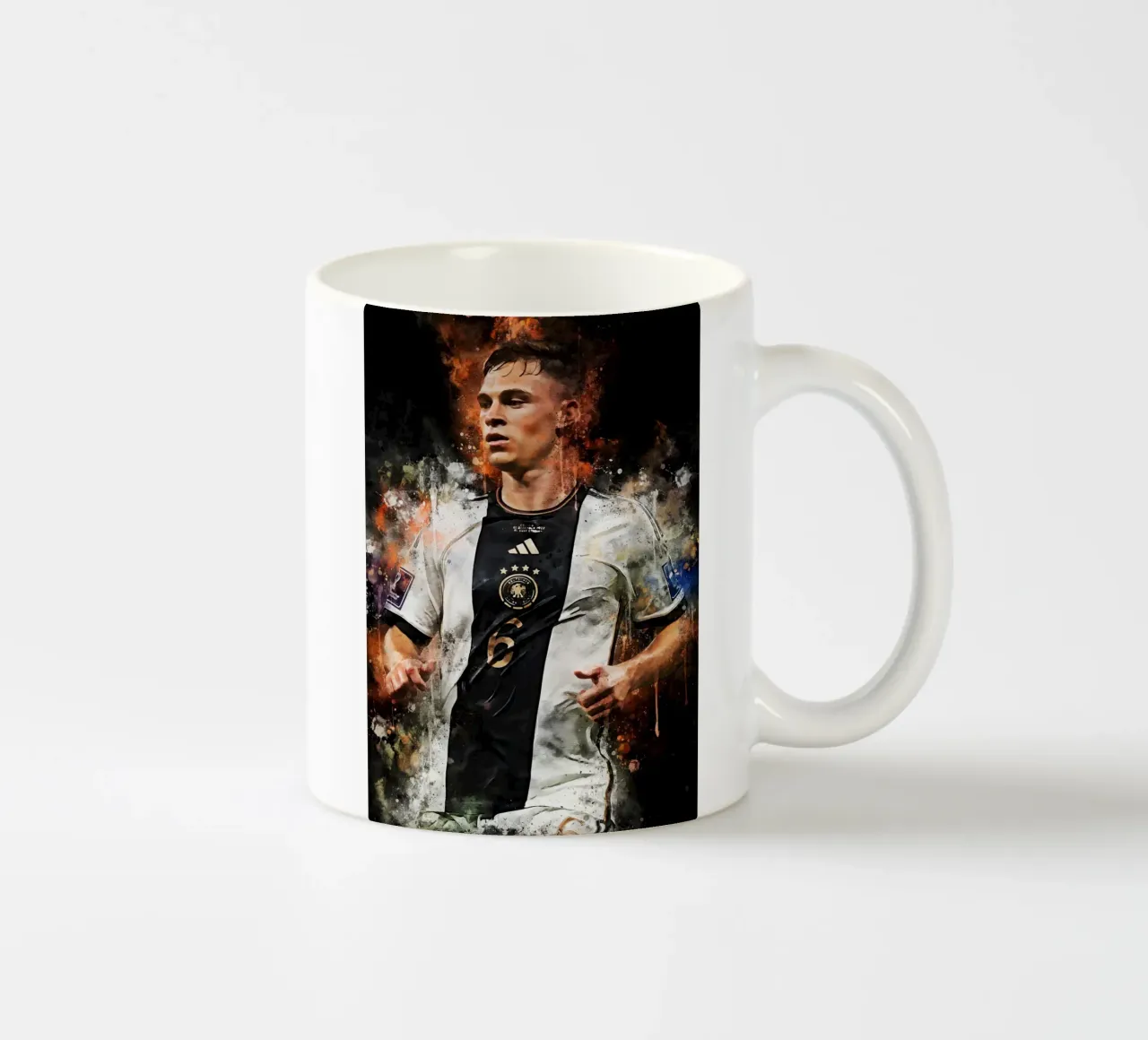 Joshua Kimmich tazza in ceramica da MasterInkArt