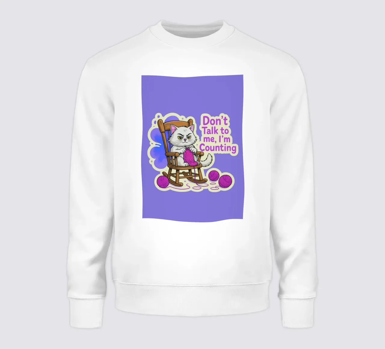Non parlarmi, sto contando i gatti felpa da paroongs