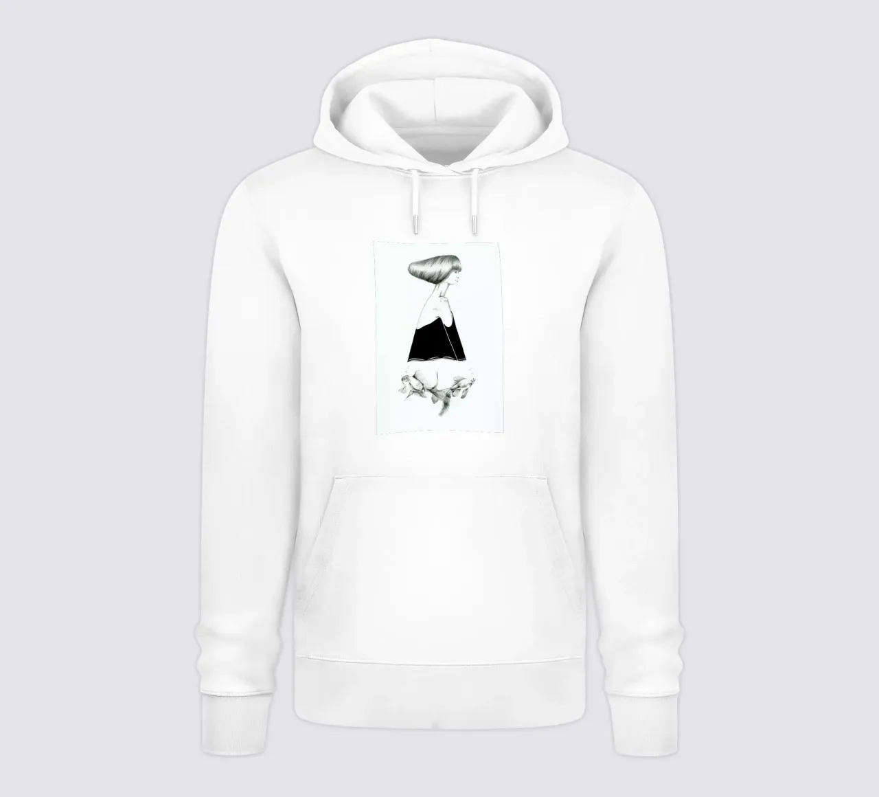 B1 felpa con cappuccio da youdesignme