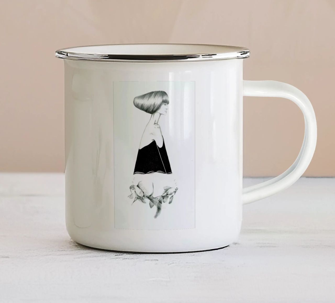 B1 tazza in smalto da youdesignme