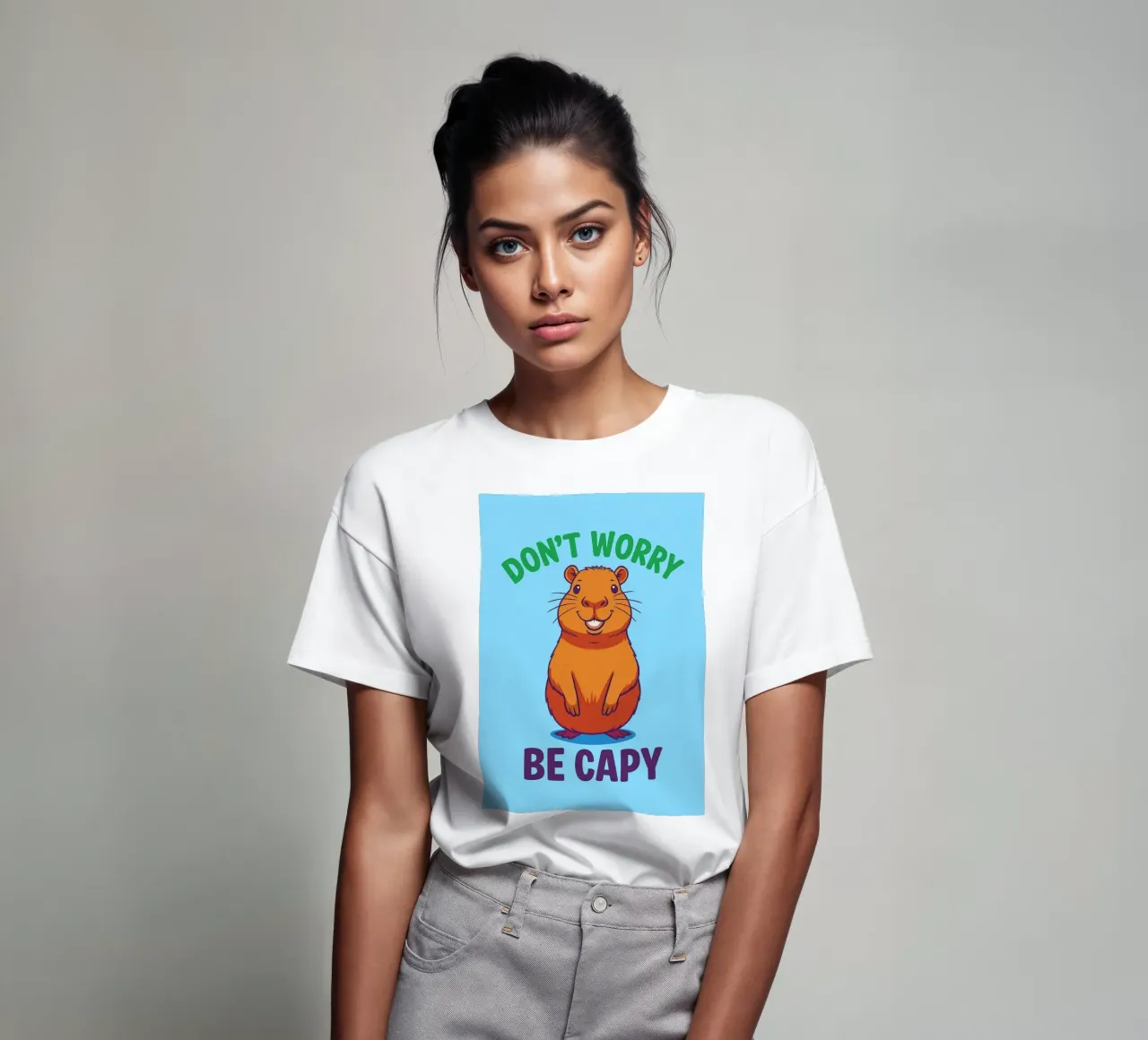 non preoccupatevi di essere capy t-shirt da paroongs