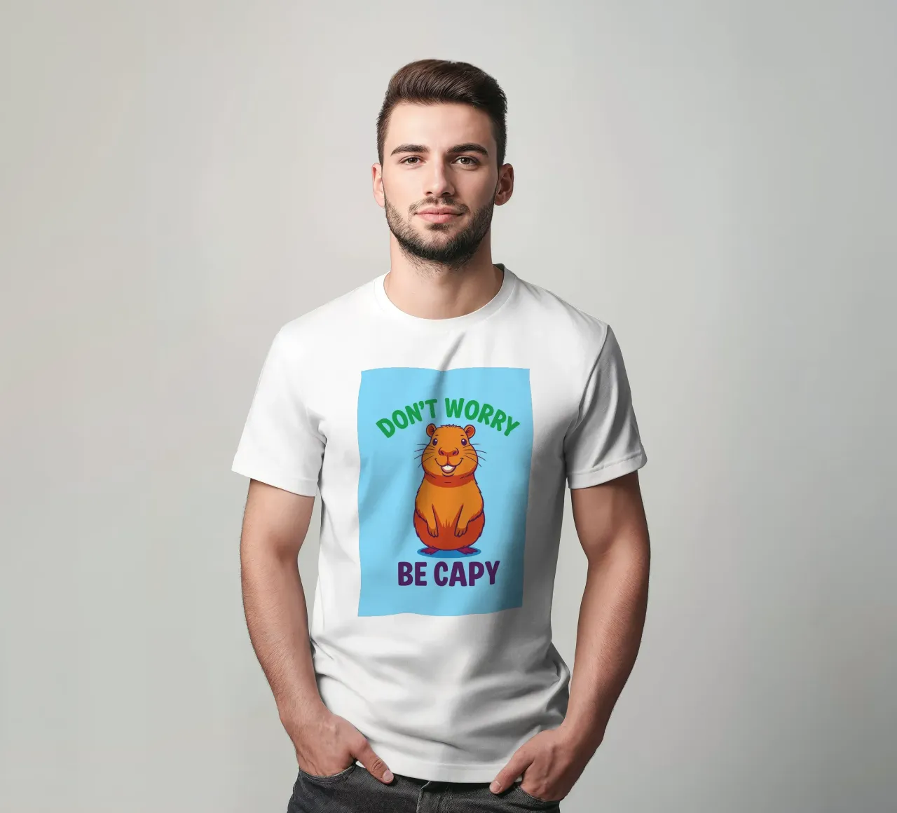 non preoccupatevi di essere capy t-shirt da paroongs