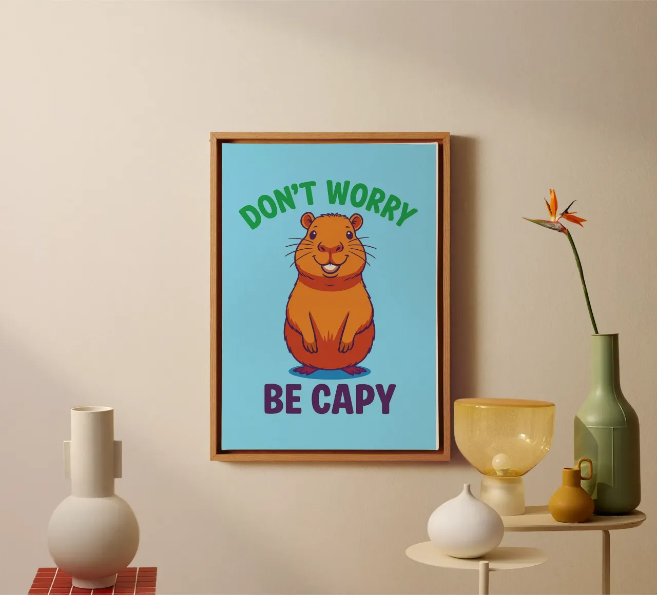 non preoccupatevi di essere capy tela con Cornice a cassetta da paroongs