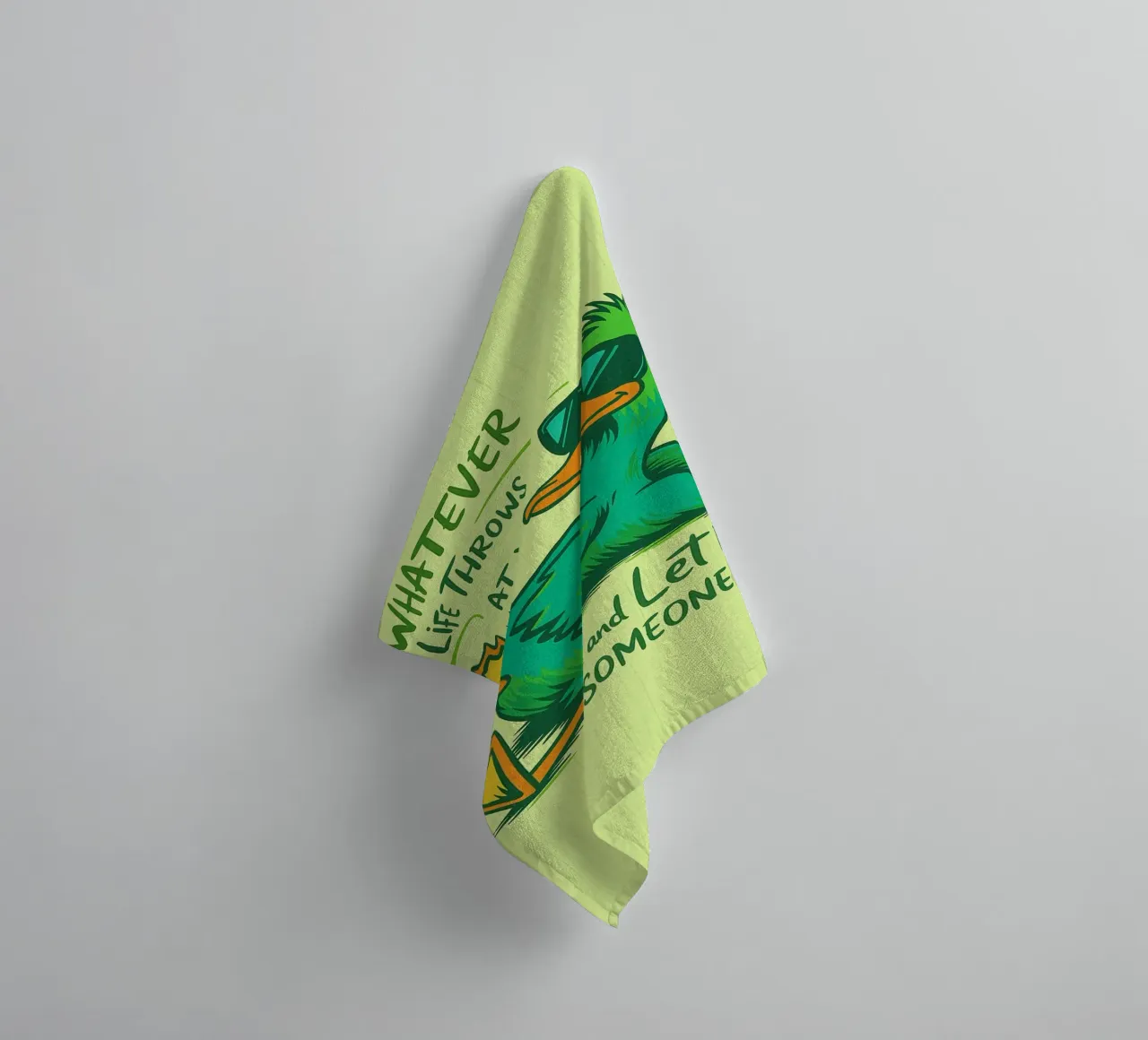 duck let it it towel by paroongs