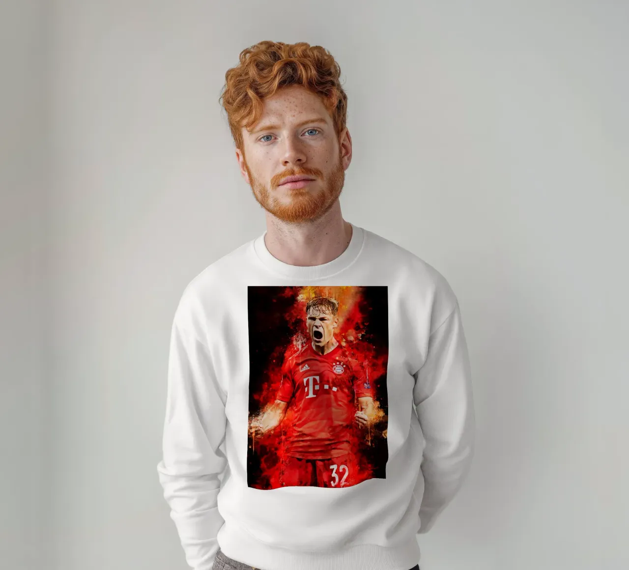 Joshua Kimmich felpa da MasterInkArt