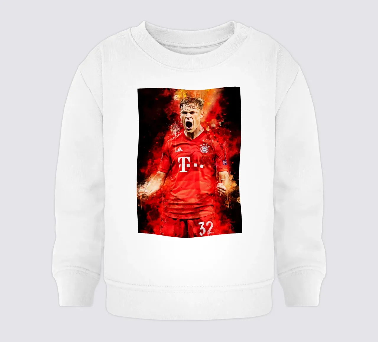 Joshua Kimmich felpa neonato da MasterInkArt