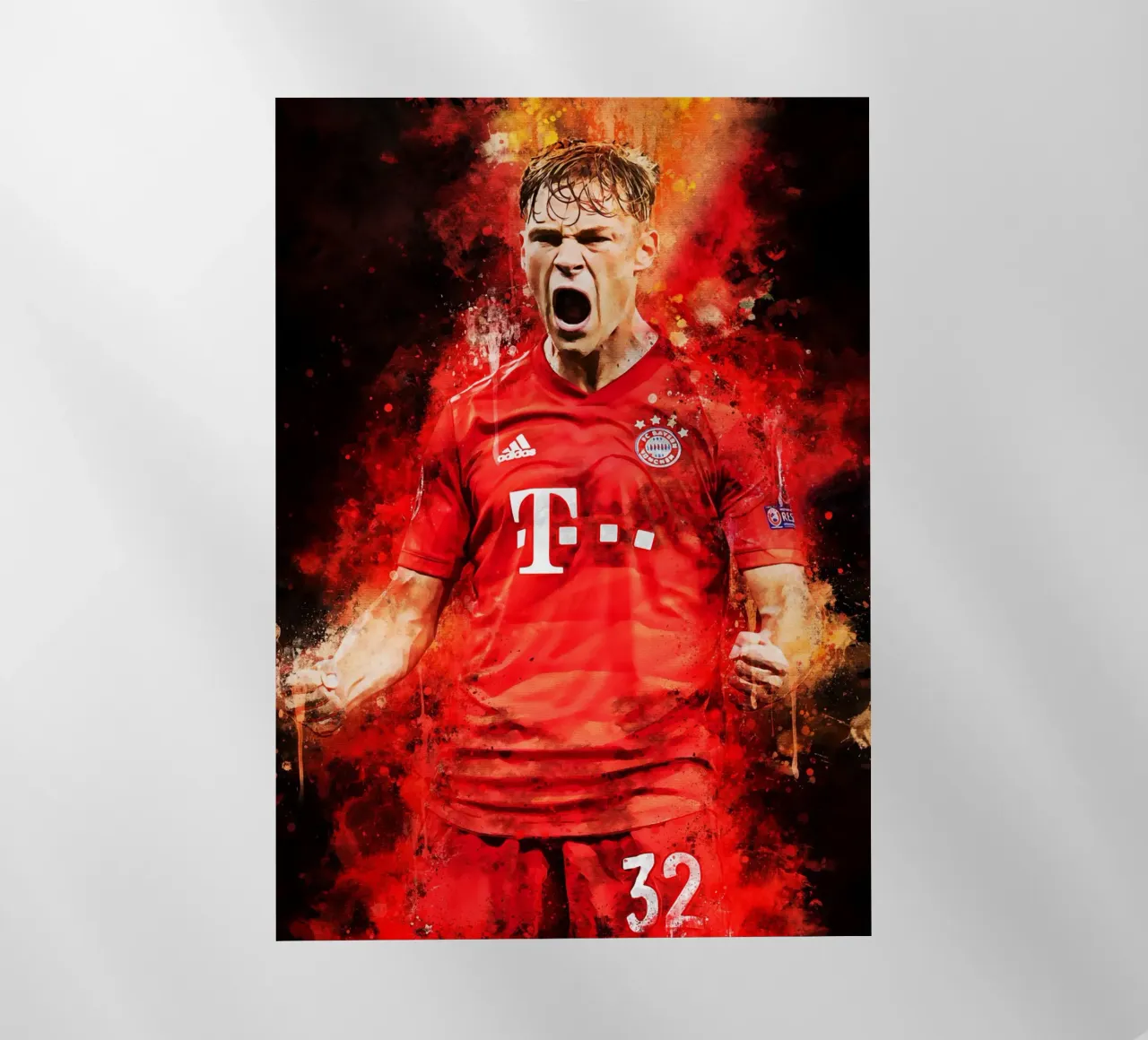 Joshua Kimmich pellicola backlit da MasterInkArt