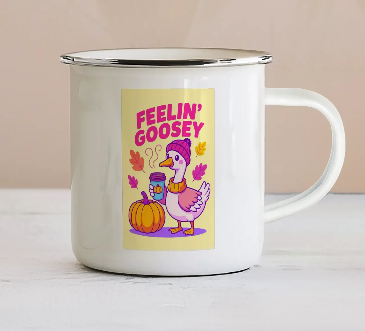 sentirsi bene tazza in smalto da paroongs
