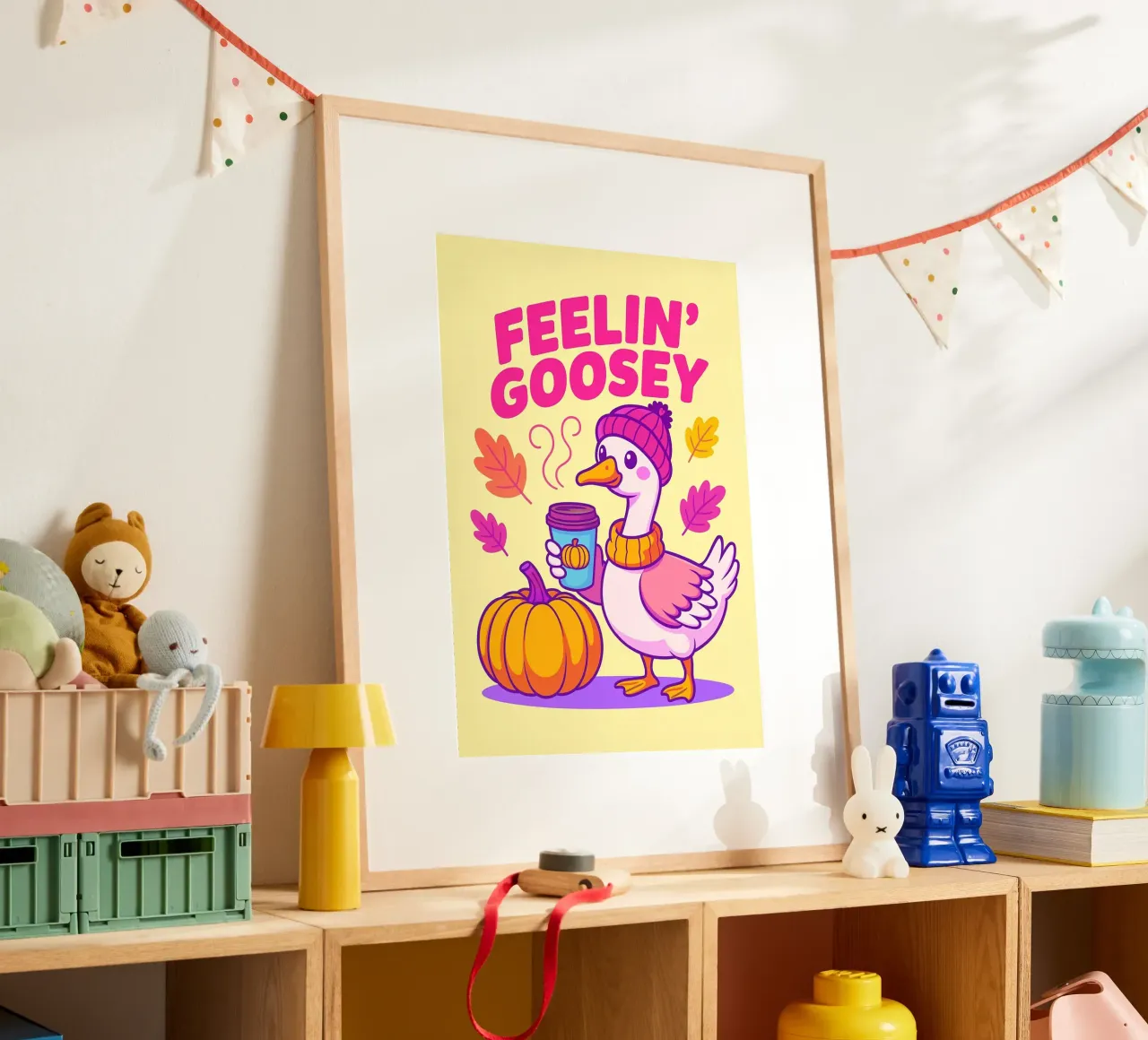 sentirsi bene poster con telaio in plastica da paroongs