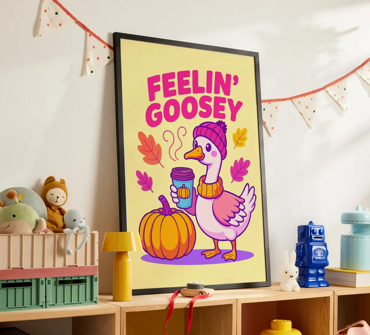 sentirsi bene poster con telaio in plastica da paroongs